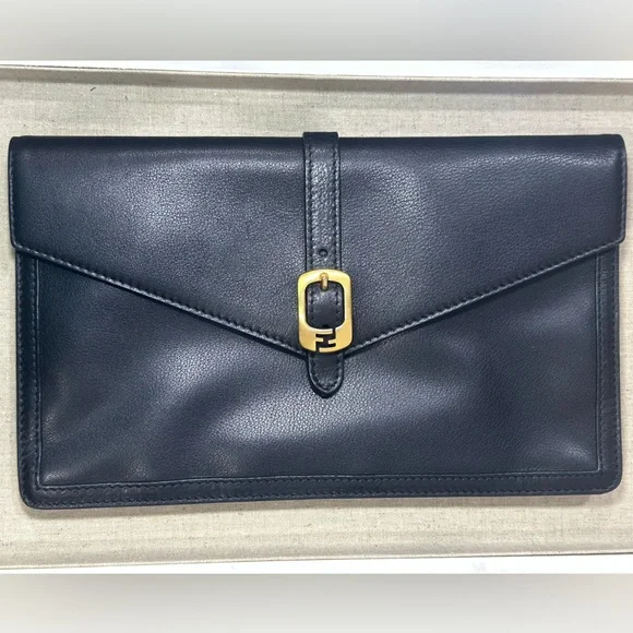 Fendi Leather Clutch - Picture 3 of 14